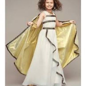 Chasing Fireflies Greek Goddess costume sz 8